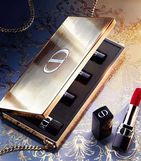 dior limited edition glitter lipstick|dior limited edition lipstick clutch.